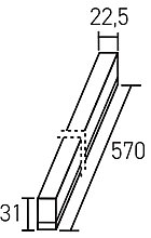 ACK 9W CCT Ayarlanabilir Merkür LED Bant Armatür AN10-00990 - 5