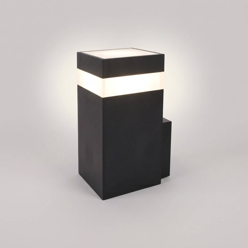 ACK 9W-CCT Seçilebilir Renk Sıcaklıklı 800 lm LED Duvar Apliği (Siyah) AT16-10991 - 3