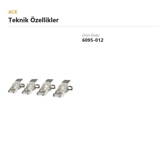 ACK Alçıpan Yay Aparatı (LED Paneller İçin) 6095-012 - 2