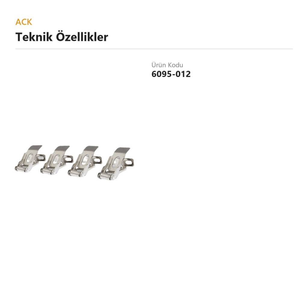 ACK Alçıpan Yay Aparatı (LED Paneller İçin) 6095-012 - 2