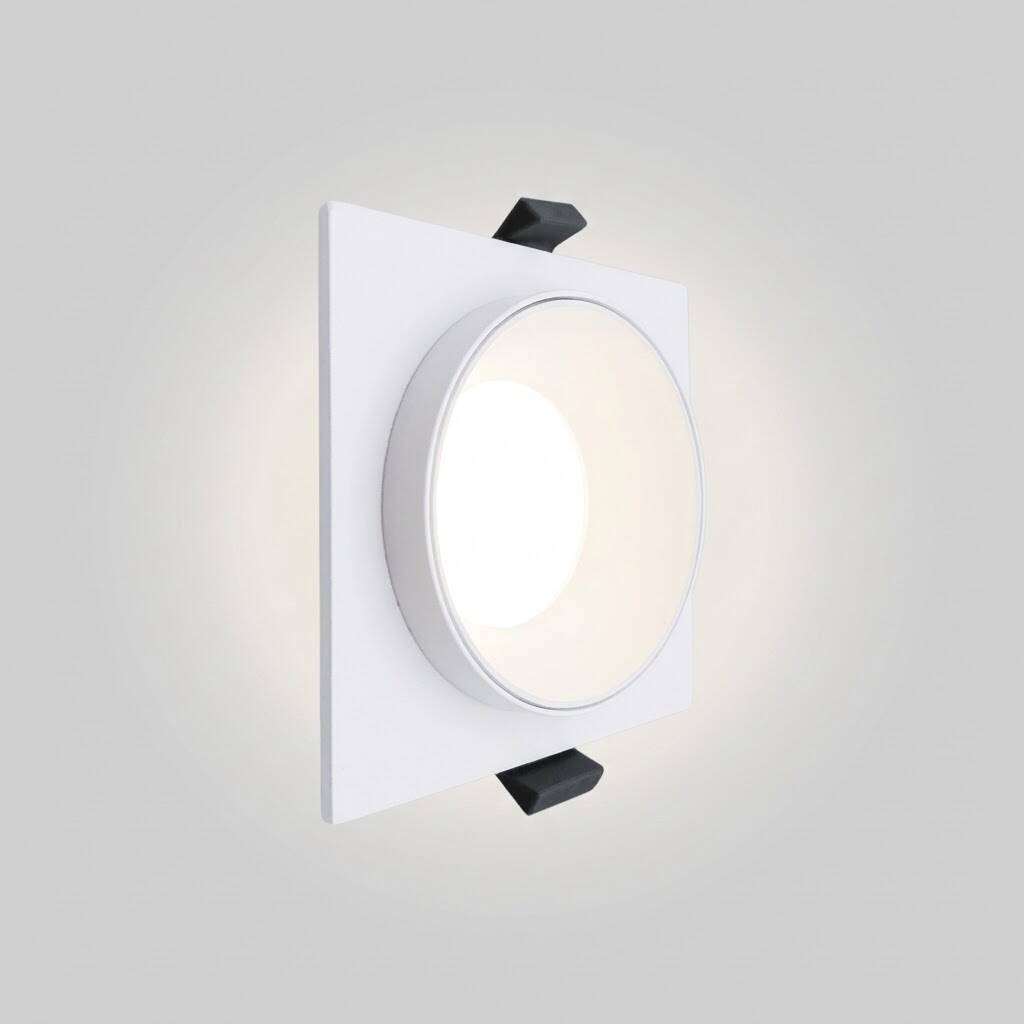 ACK Alüminyum Boş Spot Kasası / Armatürü Kare (Silindir İçli) (Beyaz-Beyaz (Çift Renk)) AH03-04140 - 3