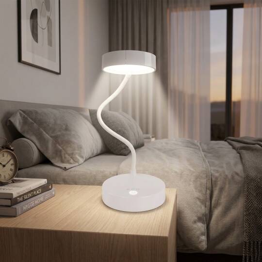 ACK Esnek Boyunlu LED Dokunmatik Masa Lambası (280lm) AF11-10015 - 2