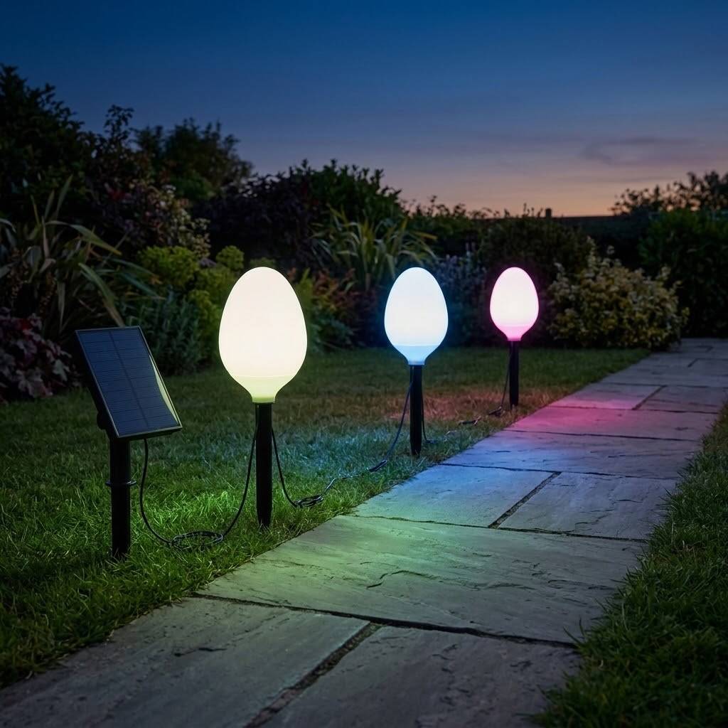 ACK Solar Bahçe Lambası (Bağımsız Panel) RGB 200 lm AG60-05891 - 2