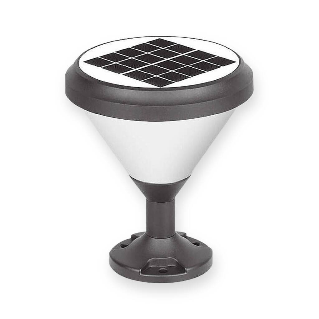 ACK Solar Bahçe Lambası (Opak Cam) 6500K 400 lm AG60-07831 - 1