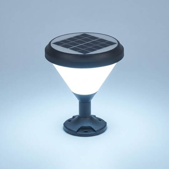 ACK Solar Bahçe Lambası (Opak Cam) 6500K 400 lm AG60-07831 - 3