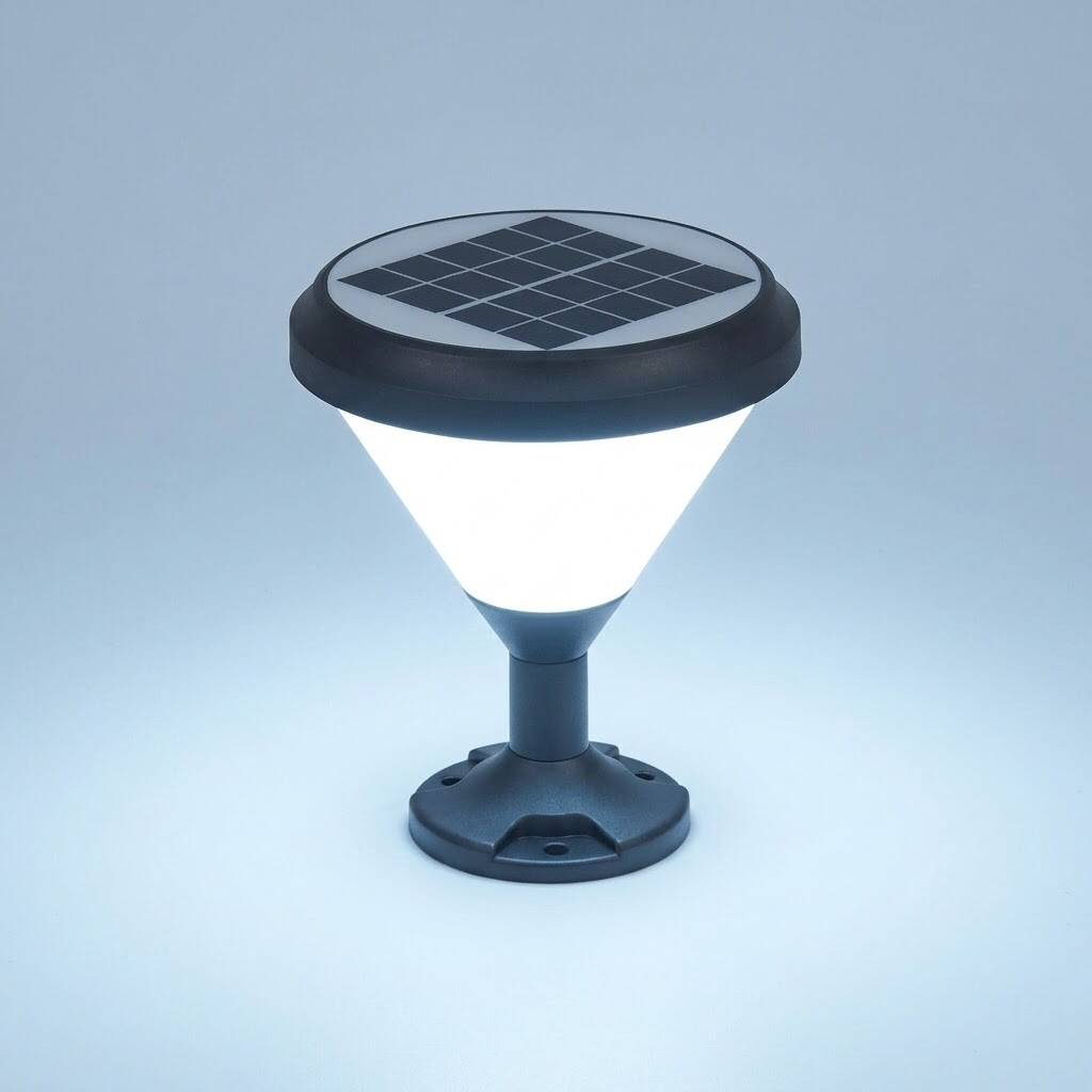 ACK Solar Bahçe Lambası (Opak Cam) 6500K 400 lm AG60-07831 - 3