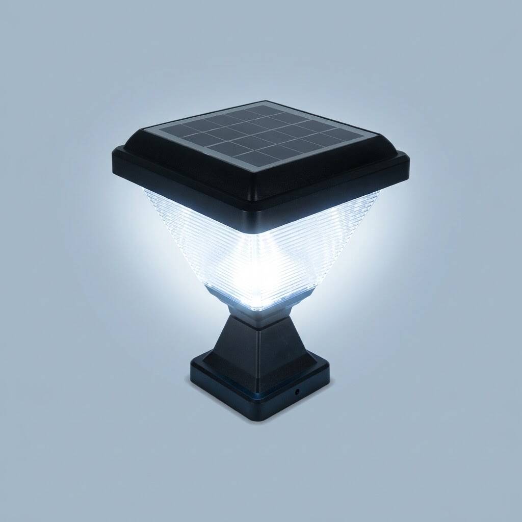 ACK Solar Bahçe Lambası (Şeffaf Cam) 6500K 400 lm AG60-06831 - 3