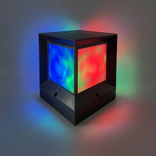 ACK Solar Sütun Bahçe Lambası (RGB Kumandalı) 3000K (15 LED) 800 lm AG60-08801 - 3