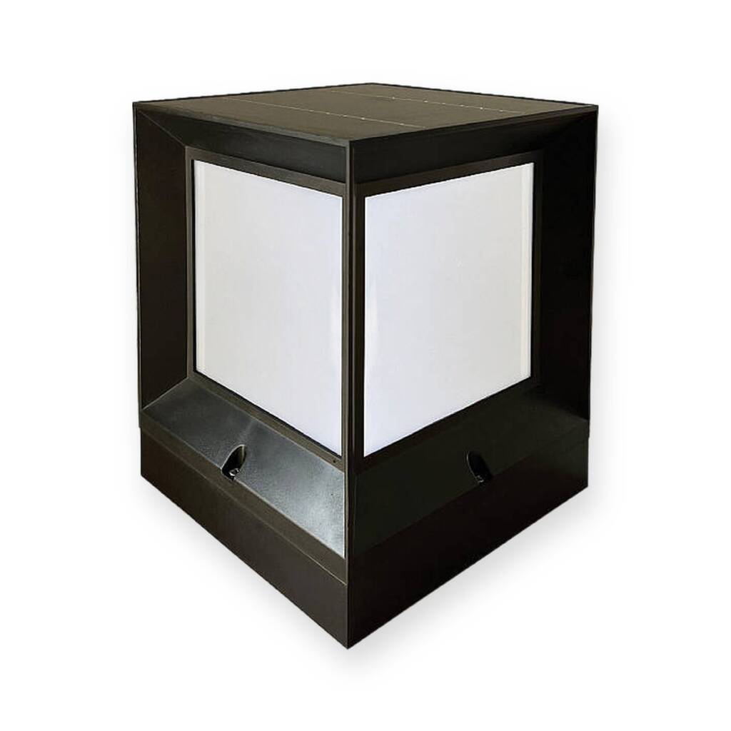 ACK Solar Sütun Bahçe Lambası (RGB Kumandalı) RGB (10 LED) - AG60-08891 - 1