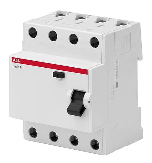 BasİcM AC300 4x40A 300MA Kaçak Akim Rolesi ABB