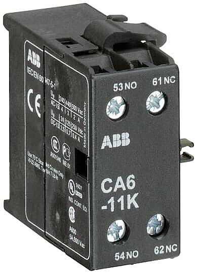 CA 6-11 K 1NA+1NK Yardımcı Kontak Bloğu ABB - 1
