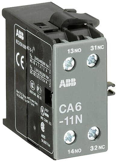 CA 6-11 N 1NA+1NK Yardımcı Kontak Bloğu ABB