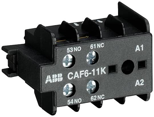 CAF 6-11 K 1NA+1NK Yardımcı Kontak Bloğu ABB