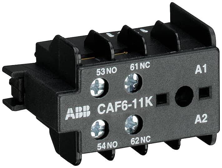 CAF 6-11 K 1NA+1NK Yardımcı Kontak Bloğu ABB - 1