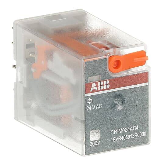 CR-M024AC4 6A 24V AC Minyatür Röle ABB - 4