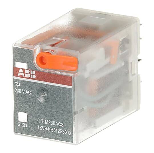 CR-M230AC3 10A 230V AC Minyatür Röle ABB - 3