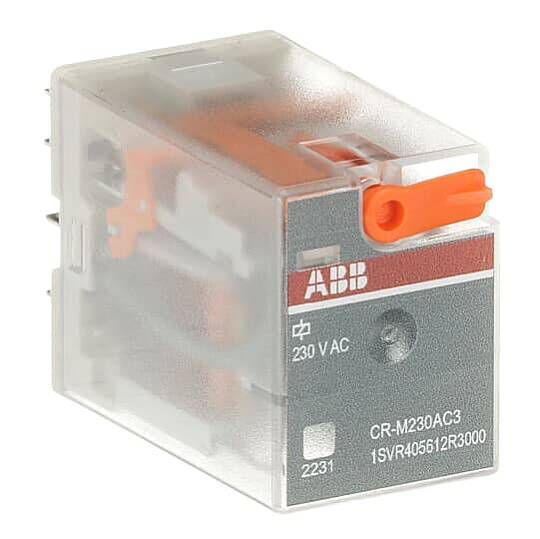 CR-M230AC3 10A 230V AC Minyatür Röle ABB - 4