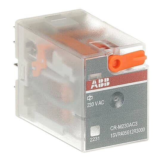 CR-M230AC3 10A 230V AC Minyatür Röle ABB - 4