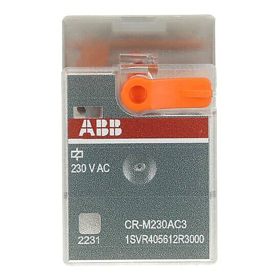 CR-M230AC3 10A 230V AC Minyatür Röle ABB - 5