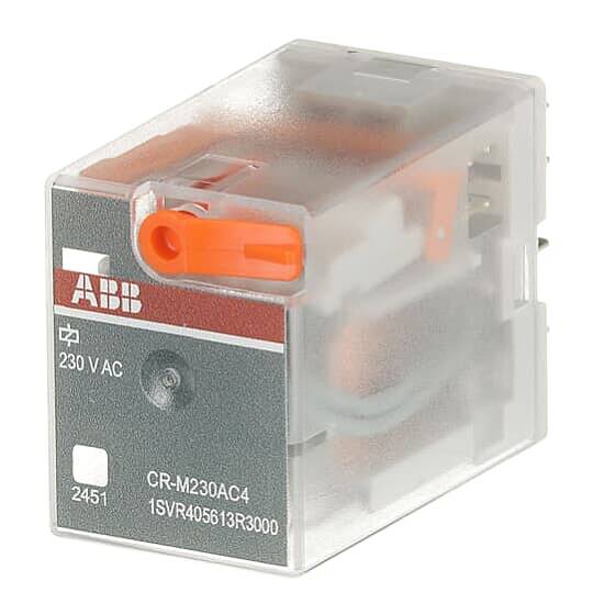 CR-M230AC4 6A 230V AC Minyatür Röle ABB - 4