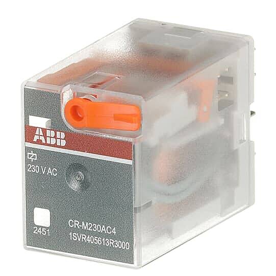 CR-M230AC4 6A 230V AC Minyatür Röle ABB - 4
