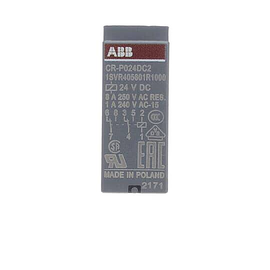 CR-P024DC2 8A 24V DC PCB Röle ABB - 3