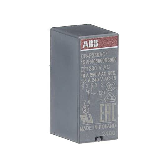 CR-P230AC1 16A 230V AC PCB Röle ABB - 1
