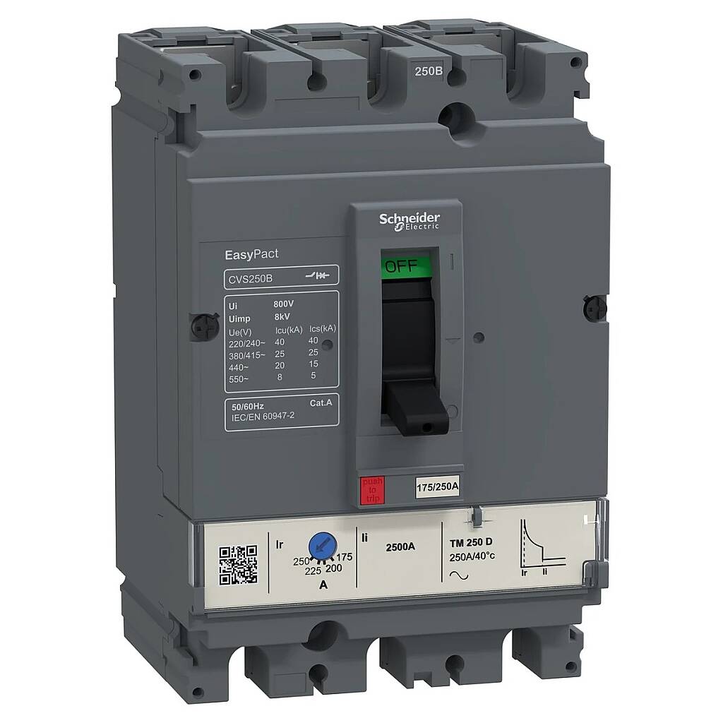 CVS160B 112-160A 3P Ayarlanabilir Termik Manyetik ŞalterSCHNEİDER Schneider Electric - 1