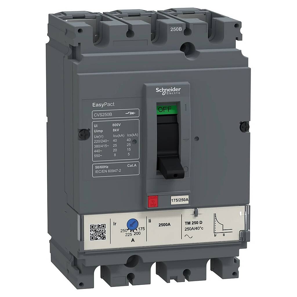 CVS160B 88-125A 3P Ayarlanabilir Termik Manyetik ŞalterSCHNEİDER Schneider Electric - 1