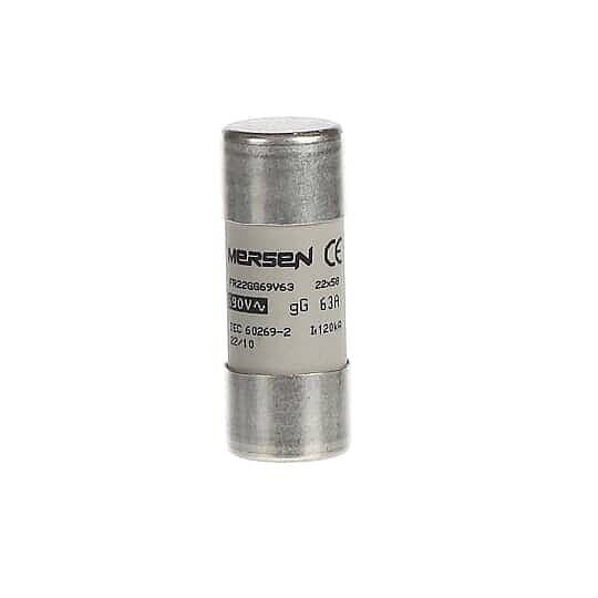 E 9F22 GG63 63A Kartuş Sigorta 25x58mm ABB - 1