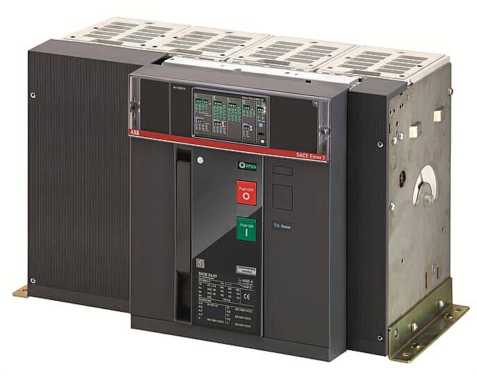 E4.2N 3200A 66KA 4p LI Ekip DİP Açık Tip Devre Kesici (Sabit) ABB - 1