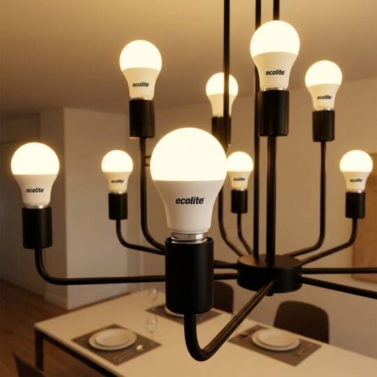 Ecolite 11W GÜNIŞIĞI 3000K  LED CLASSIC A60 Ampul 220V Opal cam 1055 Lümen 15.000 Saat Ömür - 2