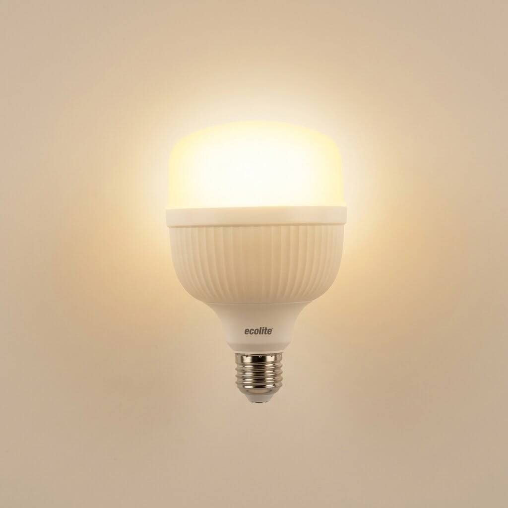ECOLİTE 17W GÜNIŞIĞI 3000K LED JUMBO T70 Ampul : 220V - Opal cam - 1.750LM - 15.000 saat ömür - 3