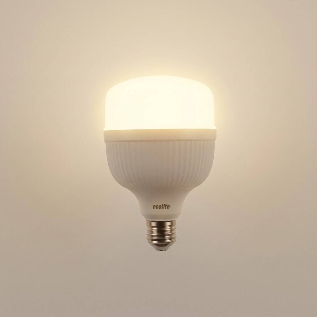 ECOLİTE 36W GÜNIŞIĞI 3000K LED JUMBO T115 Ampul : 220V - Opal cam 15.000 saat ömür - 3