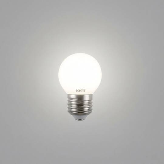ECOLİTE 4,8W LED CLASSIC G45 Ampul : 220V - Opal cam - 470 Lümen 15.000 saat ömür - 3