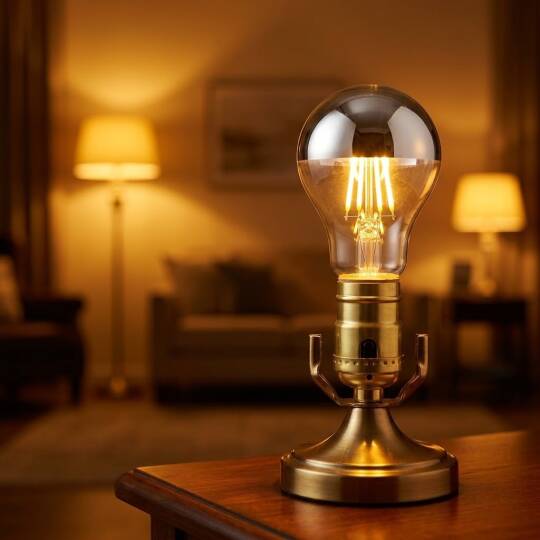 Ecolite 4W LED CROWN SILVER A60 Ampul 220V 320 Lümen 15.000 Saat Ömür - 2