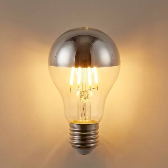 Ecolite 4W LED CROWN SILVER A60 Ampul 220V 320 Lümen 15.000 Saat Ömür - 3
