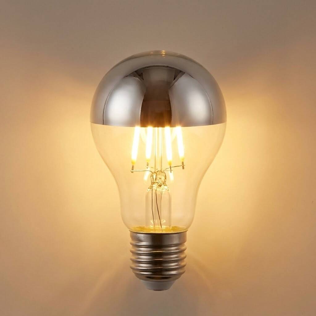 Ecolite 4W LED CROWN SILVER A60 Ampul 220V 320 Lümen 15.000 Saat Ömür - 3