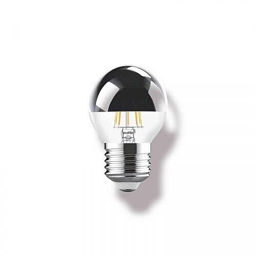 Ecolite 4W LED CROWN SILVER G45 Ampul 220V 370 Lümen 15.000 Saat Ömür - 1