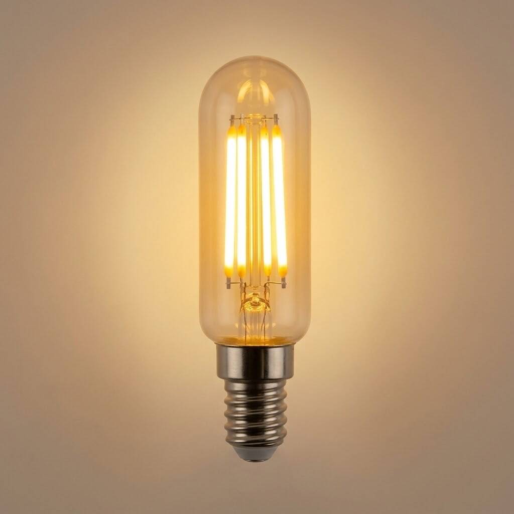 Ecolite 4W LED FILAMENT T25 Ampul 220V Şeffaf cam 470 Lümen 15.000 saat ömür - 3
