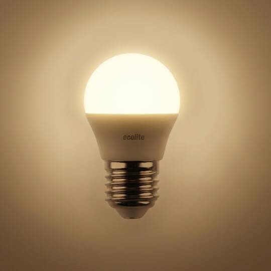ECOLİTE 8,5 W GÜNIŞIĞI 3000K LED CLASSIC G45 Ampul : 220V - Opal cam - 810 Lümen 15.000 saat   - 3