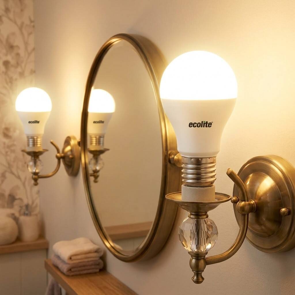 Ecolite 8,5W GÜNIŞIĞI 3000K LED AMPUL CLASSIC A60 Ampul 220V Opal cam 810 Lümen 15.000 Saat Ömür - 2