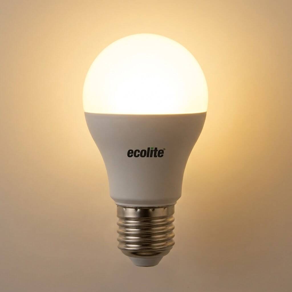 Ecolite 8,5W GÜNIŞIĞI 3000K LED AMPUL CLASSIC A60 Ampul 220V Opal cam 810 Lümen 15.000 Saat Ömür - 3