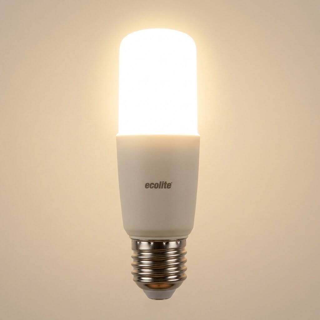 ECOLİTE 8,5W GÜNIŞIĞI 3000K LED STICK T37 Ampul : 220V - Opal cam - 810 Lümen 15.000 saat ömür - 3