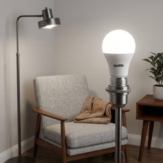 Ecolite 8,5W ILIK BEYAZ LED AMPUL CLASSIC A60 Ampul 220V Opal cam 810 Lümen 15.000 Saat Ömür  - 2