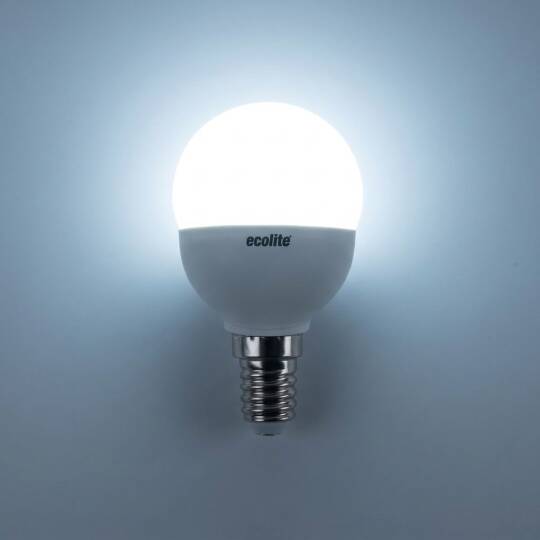 ECOLİTE 8,5W BEYAZ 6500K LED CLASSIC G45 Ampul : 220V - Opal cam - 810 Lümen 15.000 saat - 3