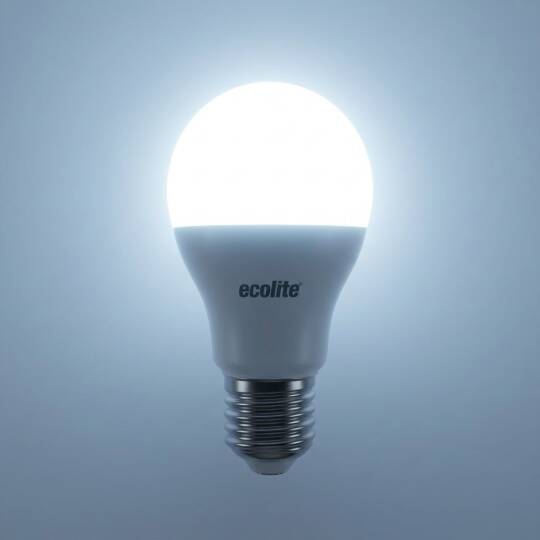 Ecolite 9W BEYAZ 6500K LED EMERGENCY LIGHT A65 Ampul : 220V - Opal Cam - 15.000 saat ömür - - 3