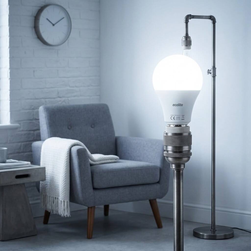 Ecolite 9W BEYAZ LED DIMMABLE CLASSIC A60 Ampul 220V Opal Cam 15.000 Saat Ömür - 2