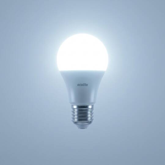 Ecolite 9W BEYAZ LED DIMMABLE CLASSIC A60 Ampul 220V Opal Cam 15.000 Saat Ömür - 3