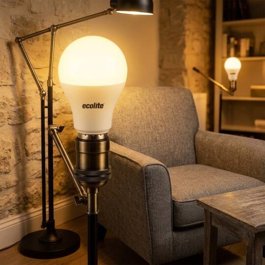 Ecolite 9W GÜNIŞIĞI 3000K 6500K LED EMERGENCY LIGHT A65 Ampul : 220V - Opal Cam - 15.000 saat ömür = 850 LM - 6500K = 900LM - - - 2